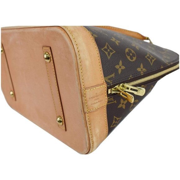 LOUIS VUITTON Alma Large Monogram Canvas Satchel - Picture 7 of 12